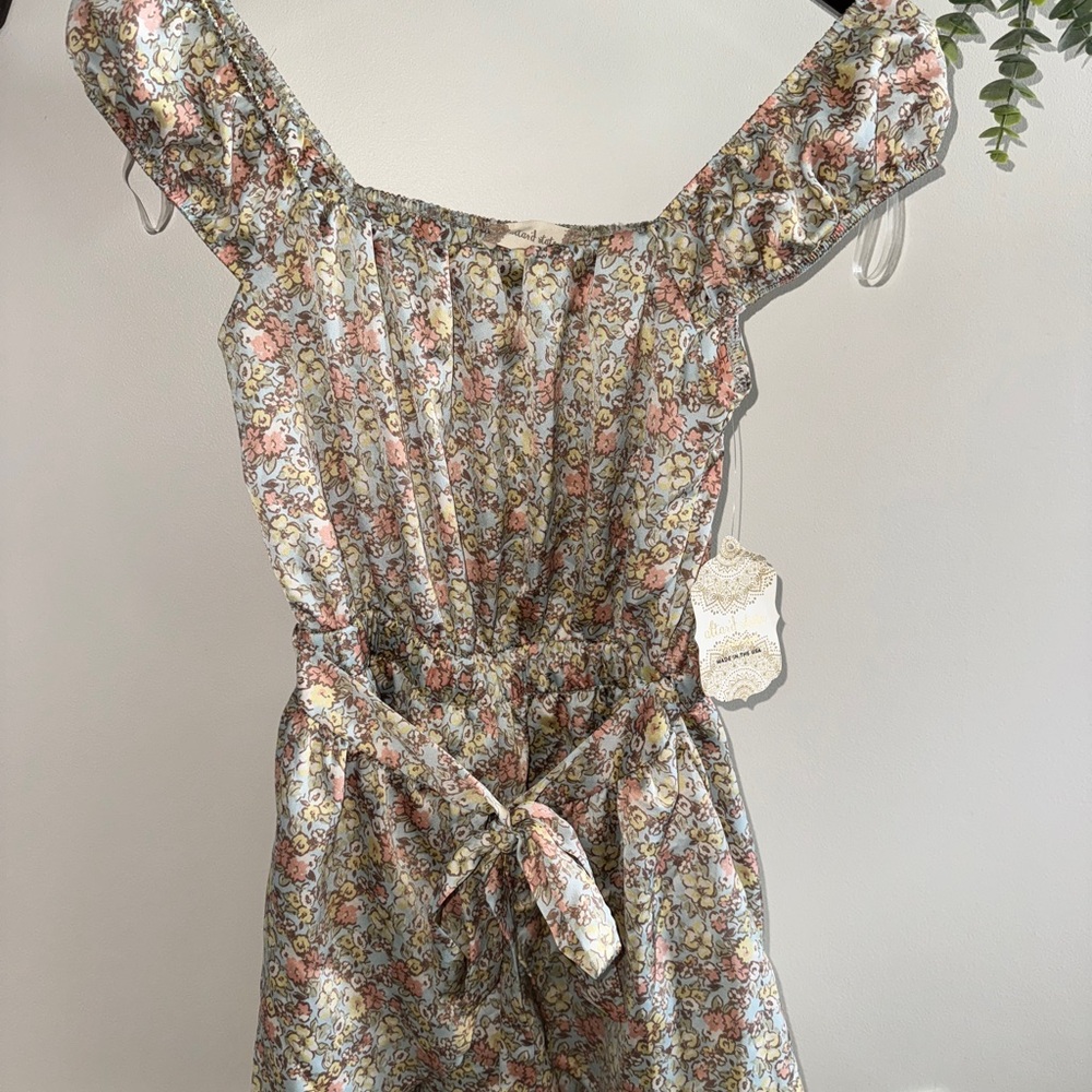 Altar'd State Floral Jumpsuit - Multicolor